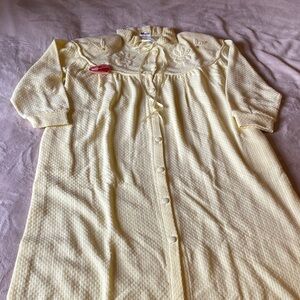 Women’s yellow color robe